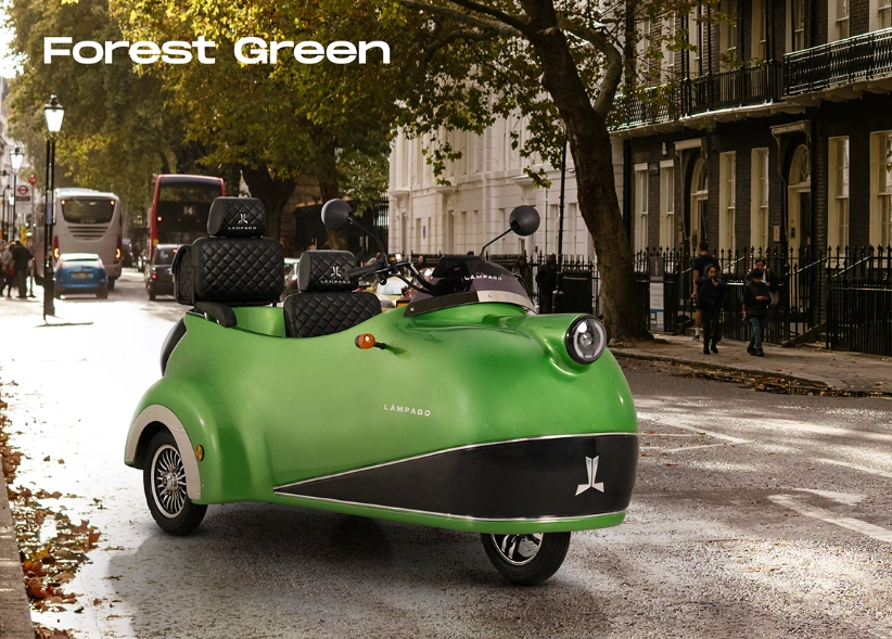 Lampago e-trike 电动三轮车在欧洲发布