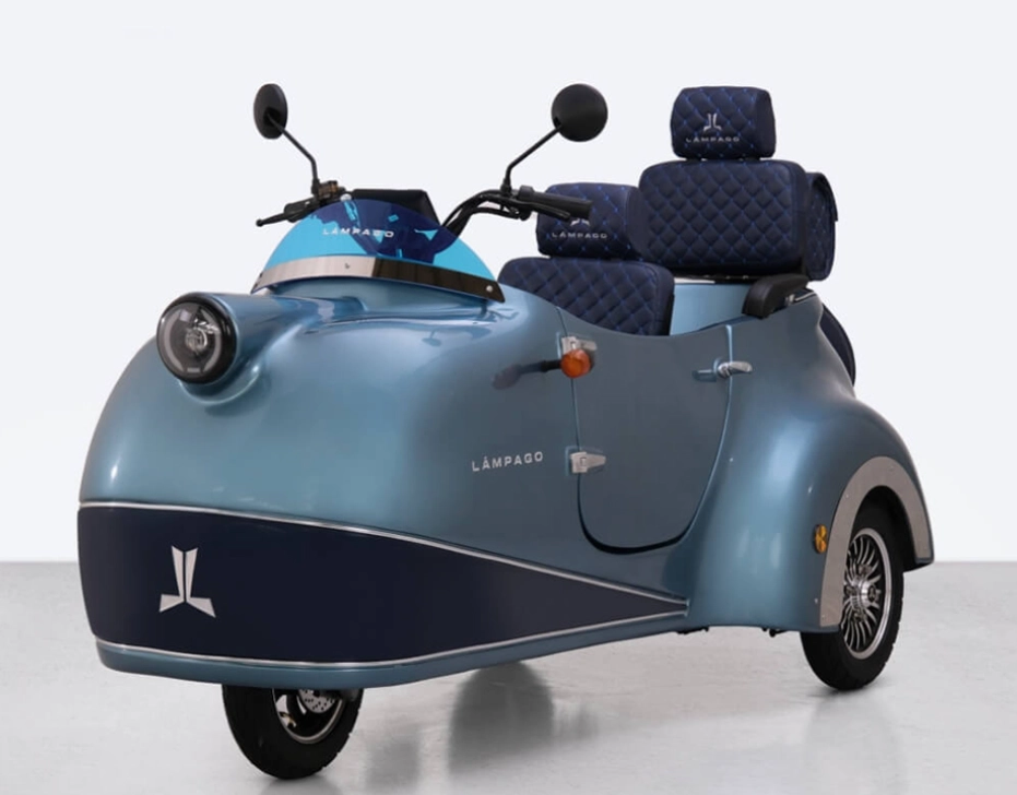Lampago e-trike 电动三轮车在欧洲发布
