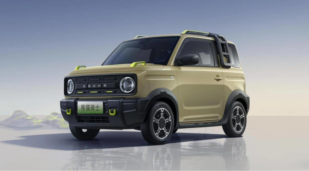 吉利熊猫骑士微型电动车发布