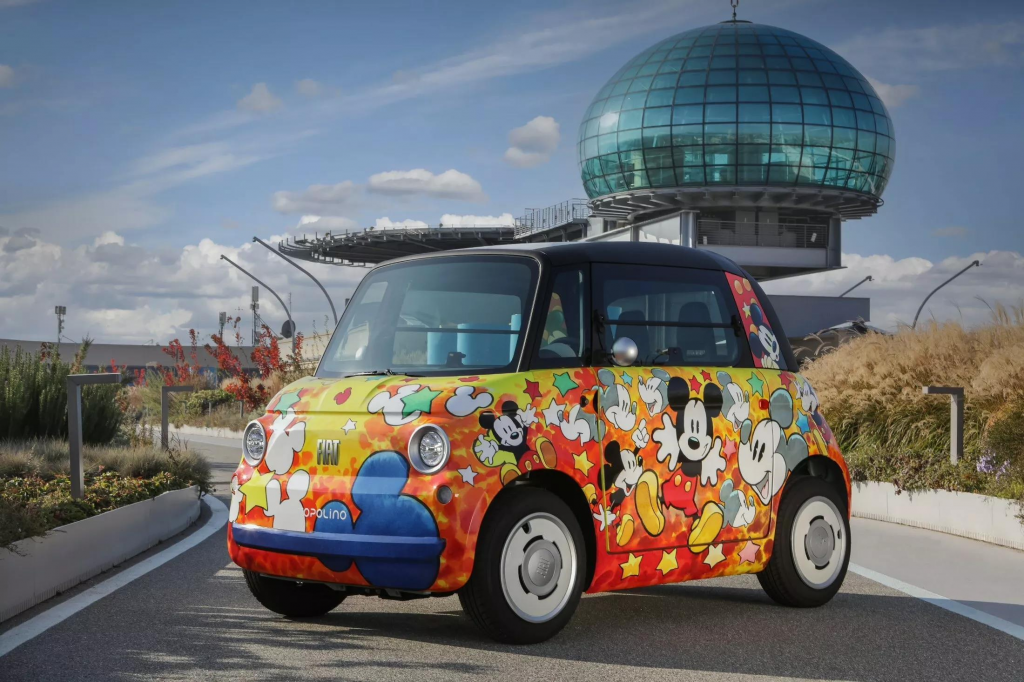 菲亚特微型纯电小车 Topolino 推出米奇特别版