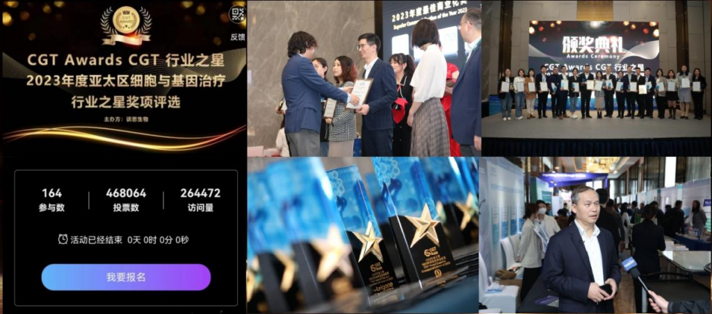 2024年度亚太区细胞与基因治疗行业之星奖项评选火热申报中