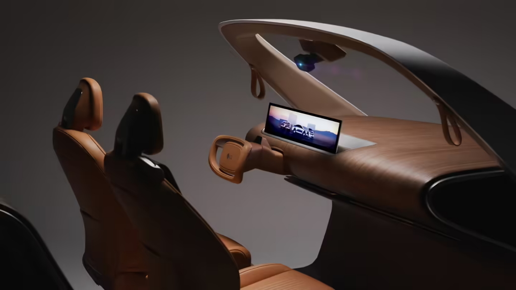 LG 电子将在 CES 2025 发布 AI 智能座舱